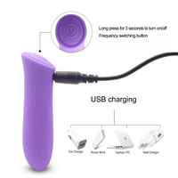 Силиконовые вибраторы-пули оптом, USB-перезаряжаемые мини-вибраторы-пули, секс-игрушки для женской мастурбации