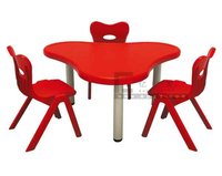 Meubles de maternelle, table d'étude réglable pour garderie, ensembles de meubles pour enfants, ensemble bureau et chaise pour crèche