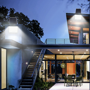 Đèn chiếu sáng cảnh quan ngoài trời <span class=keywords><strong>LED</strong></span> chất lượng cao chống nước IP67, đèn năng lượng mặt trời, tính năng an ninh, đèn pha năng lượng mặt trời ABS cho sân vườn - Product Image 4