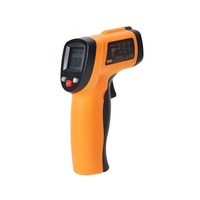 Industrial Infrared Thermometer GM550 Handheld LCD Display USB Communication OEM/ODM Customization IP56 Rated Data Plastic