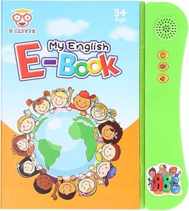 Libro de sonido de cubierta dura duradera para niños, Encuadernación perfecta, cartón duradero para el aprendizaje temprano de los niños de habla inglesa - Product Image 3