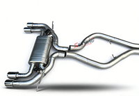 Système d'échappement Catback Perfect Sound pour BMW X5M X6M E70 E71 S63 4.4t, système d'échappement de tuning, soupape d'échappement, silencieux d'usine