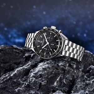PAGANI DESIGN PD-1701 V5 Moon Men's <b>Watches</b> Top Luxury Quartz <b>Watch</b> for Men Chronograph Waterproof Sport Stainless Steel Clock - Product Image 4
