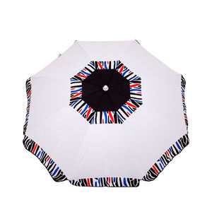 Высококачественный компактный кружевной пляжный зонт, современный дизайн, печатный Солнечный зонт для пляжного парка и ресторана, сделано в Китае - Product Image 5