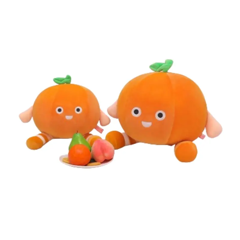 2024 OEM ODM Wholesale Red Apple Plush Pillow Toy for Home Decoration
