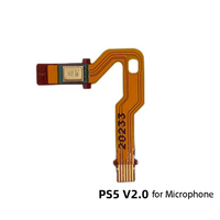 Câble flexible de microphone pour PS5, pour manette de console de jeu Sony PlayStation 5 V2.0, câble flexible de ruban de microphone interne, pièce de réparation