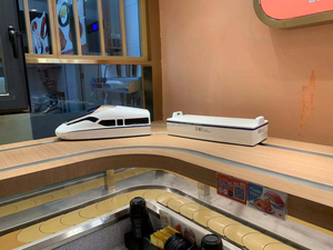 Geautomatiseerd Sushi Trein Voedselbezorgsysteem Ronddraaiende Sushi Band Transportband - Product Image 4