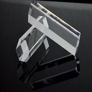 맞춤형 광학 <span class=keywords><strong>Bk7</strong></span> K9 UV 쿼츠 테이퍼형 육각 라이트 파이프 유리 프리즘 - Product Image 6