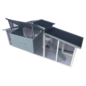 Xpt010 Moderne Grijze Houten Kippenhok Buiten Boerderij Huis Kippenren Voor Huisdieren In De Achtertuin - Product Image 4