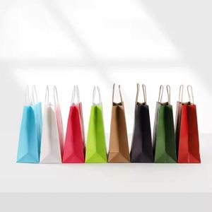 Hot Selling Product Christmas Gift Wrapping <b>Paper</b> Packaging Recycled Kraft <b>Paper</b> Bag - Product Image 5