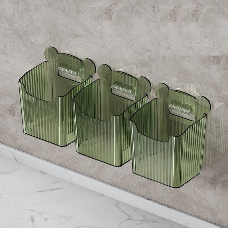 ตะกร้าเก็บคริสตัลสีเขียว3ชุด