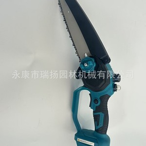 Mini motosierra de 8 pulgadas, herramienta portátil de corte de madera a batería para uso en jardinería y bricolaje. - Product Image 3