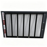 Paravent pliant moderne en aluminium sur mesure, moustiquaire lavable, ignifuge, facile d'entretien