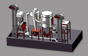 Hindistan cevizi kabuğu pirinç kabuğu 1000 kg/saat un değirmeni kırma bambu ahşap tozu yapma makinesi - Product Image 6