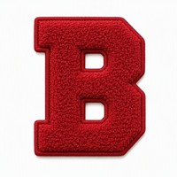 Patch en chenille personnalisé lettre B brodé thermocollant pour veste, sac à dos – Vente en gros de lettres B personnalisées thermocollantes ; lettre universitaire en chenille