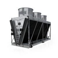 Radiateur à circuit fermé Aidear en aluminium à ailettes pour équipements semi-conducteurs et refroidissement de salles blanches