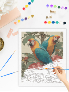 CHENISTORY <span class=keywords><strong>peinture</strong></span> par numéros pour adultes <span class=keywords><strong>perroquet</strong></span> <span class=keywords><strong>toile</strong></span> <span class=keywords><strong>peinture</strong></span> animaux bricolage <span class=keywords><strong>peinture</strong></span> par numéros mur Art décor à la maison - Product Image 3