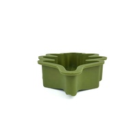 Moule en silicone résistant au micro-ondes sans BPA en forme de feuille mignon outil de cuisson de pâtisserie durable et facile à nettoyer pour les produits de cuisine de gâteau
