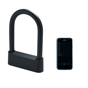 Antivol intelligent JINJIAN Modèle 618 pour vélo, contrôle par anneau, noir, en alliage d'acier durable, ABS écologique, 20x97x167mm, haute sécurité pour vélo - Product Image 1