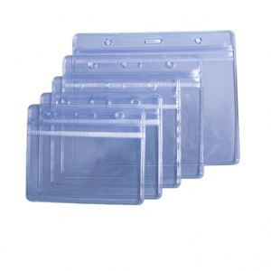Porte-badge souple en PVC transparent personnalisé et étanche X527-1 pour entreprise, fabriqué à Guangdong - Product Image 4
