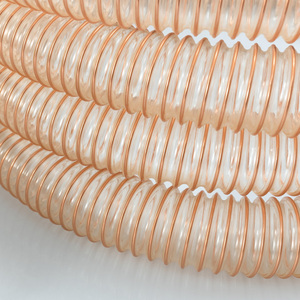Tuyau en acier industriel avec revêtement PU, certifié CE ISO, structure robuste pour l'irrigation, le transport sous vide et l'évacuation des fumées - Product Image 1