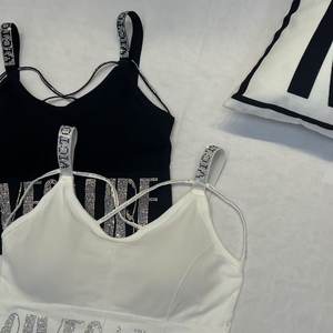 Top Corto Lavorato a Maglia Ecologico da Donna, Casual, Lunghezza Media, Scollo a V, Schiena a U, con Coppe <span class=keywords><strong>in</strong></span> Latex, Taglie Forti - Product Image 3