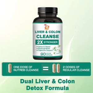 Cápsulas para la Limpieza del Hígado y Colon con Extracto de Cardo Mariano y Alcachofa, Suplementos Dietéticos para la Salud del Hígado, Suministro de Fábrica - Product Image 4