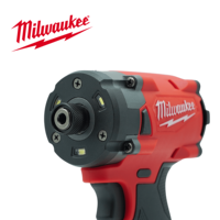 Visseuse électrique sans fil Milwaukee 18V, alimentée par batterie, visseuse rechargeable pour l'assemblage, la réparation et l'installation de meubles