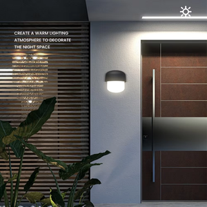 Aplique decorativo de pared impermeable SKD, candelabro de pared moderno de aluminio Led, accesorio de iluminación de pared para exterior, interior, jardín de Hotel - Product Image 6