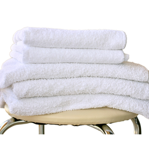 Premium White Quick Dry Cotton Dish Towel Plain Woven Kitchen Cleaning Cloth | Blank Promotional Gift for Home Hotel Wholesale - Product Image 1