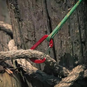 12PCS Metal Carabiner <b>Clip</b> Set Pink Tourist Small <b>Hooks</b> Outdoor Fishing Camping Cycling Hiking Multi Tool Keychain Buckle - Product Image 4