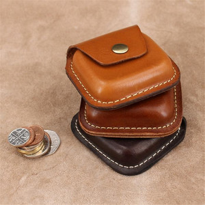 Shaped leather lighter case/protective cover, lighter <b>storage</b> bag/<b>box</b>, <b>mini</b> coin purse - Product Image 1