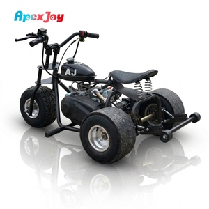 Kart à essence tout-terrain 3 roues, mini-<span class=keywords><strong>trike</strong></span>, buggy pour adultes, karting, go-kart à essence, kart de course, kart de <span class=keywords><strong>drift</strong></span> - Product Image 4
