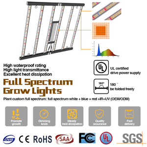 Veg Bloom Flower 650W LED UV IR à spectre complet avec puces LM281B IP65 50000 heures de durée de vie - Product Image 4