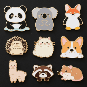 เข็มกลัดโลหะเคลือบโลโก้ออกแบบได้ตามที่ต้องการ - Product Image 6