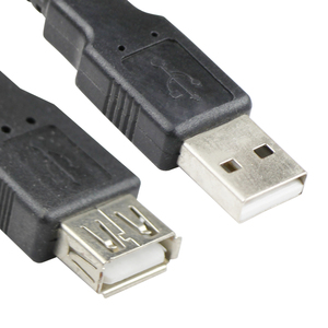 VCOM siyah mavi USB2.0 uzatma kablosu standart USB tip a erkek kadın 1.5m 1.8m 3m 5m satılık - Product Image 4