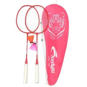 Zte — raquette de badminton originale en aluminium, demi-carbone, vente en gros, pour l'entraînement intermédiaire
