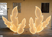 Vv392 nouveau design lumières de toile de fond de mariage lumière LED décor de papillon LED accessoires de mariage décoration de scène d'événement de fête