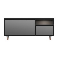 Réfrigérateur intelligent Table basse Réfrigérateur intégré avec lecteur audio Bluetooth USB