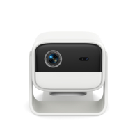 Mini Proyector DLP S7 1080P 3D con Android 11, WiFi 6 y BT5.0, Lámpara LED Portátil para Cine en Casa y al Aire Libre