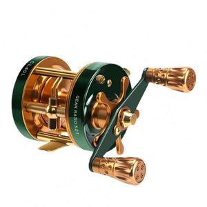 Moulinet Baitcasting Métal - Rapport 7.2:1, Frein 8 Kg, Bobine Longue Portée, Pêche Eau Douce/Salée - 13