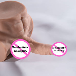 Оптовая продажа, Реалистичная Большая искусственная задница с фаллоимитатором, 4,7 кг - Product Image 6