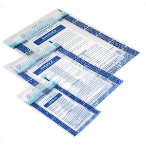 Sacchetto di sicurezza a prova di manomissione con sigillo autoadesivo stampato personalizzato custodia per posta - Product Image 4