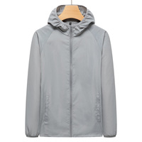Jaket Olahraga Cepat Kering Anti UV, Jaket Olahraga Luar Ruangan, Pakaian Mountaineering UPF40 + Anti UV, Grosir