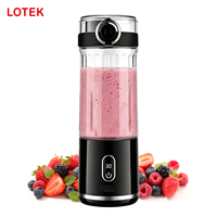 Nouveau Mixeur Portable Sans Fil en Acier Inoxydable, Presse-Agrumes 2-en-1 pour Boissons Directes en Extérieur, Recharge USB, 6 Lames