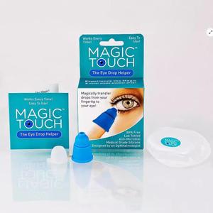 Aplicador de Gotas para Ojos Magic Touch, Silicona de Grado Médico, Antimicrobiano, Suministros para la Salud Ocular - Product Image 1