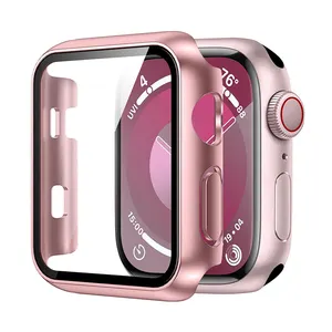 Nieuwe Mode Rubber Perfecte Pasvorm Op Maat Kleur Volledig Beschermend 41Mm Voor Apple Watch Schermbeschermer
