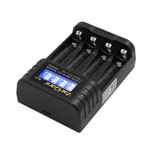 VariCore 高速 LCD All4 充電器 4 スロット AA/AAA 充電器 <span class=keywords><strong>1.2V</strong></span> <span class=keywords><strong>Ni</strong></span>-MH 1.5V/3.7V リチウムイオン充電式用 - Product Image 5