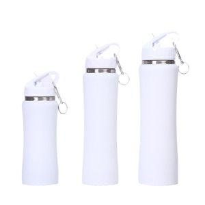 350/500/750ml Customized Color Eco-Friendly Stainless Steel Vacuum Insulated Gym Water Bottle for Business Gifts Cold & <b>Hot</b> Use - Product Image 3