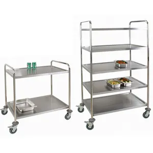 Utility Cart Food Container Trolley For Restaurant Hotel Hospital